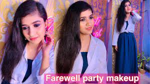 farewell party makeup tutorial for