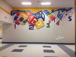 Playschool Wall Painting Nursery School