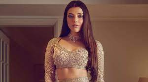 Kajal Aggarwal's nude reception lehenga is for every bride who loves  intricate embellishment | VOGUE India