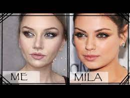 mila kunis makeup transformation you