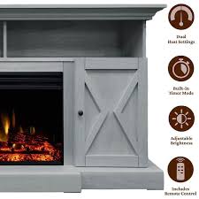 Electric Fireplace Mantel