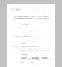 For a stylish but straightforward template, check out this cv template by thomas. 70 For Formal Resume Templates Resume Format