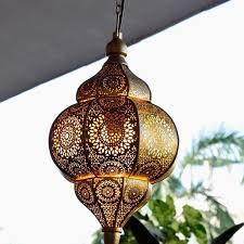 14x8 Moroccan Lamps Antique Look Modern