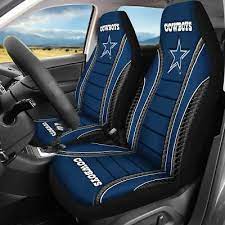 2pcs Dallas Cowboys Car 2 Front Seat