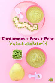 easy cardamom pear peas meal baby