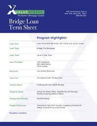 bridge loans commercial mortgage