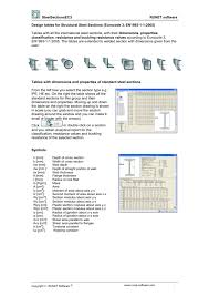 structural steel sections eurocode 3