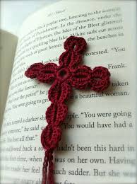 Cross bookmark or ornament crochet pattern. 33 Crochet Bookmarks The Funky Stitch