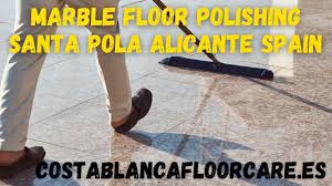 marble floor polishing santa pola