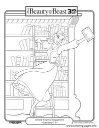 625.84 kb, 2550 x 2125; Belle In Library Disney Princess Cca6 Coloring Pages Printable