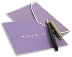 meaningful thank you note