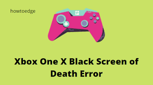 fix xbox one x black screen of error