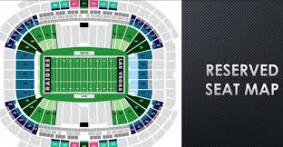 Conclusive Oakland Raiders Tickets Seating Chart Agganis