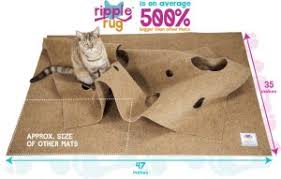 cat activity play mat a ripple rug