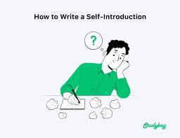 how to write self introduction