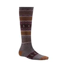 Womens Smartwool Pine Glass Socks Size S 3 Taupe Heather