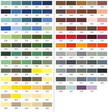 Aquatec Coatings Paint System Colour Charts