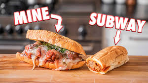subway meatball sub but better