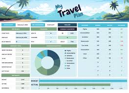 digital editable travel planner free