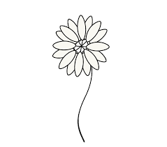 Choose your favorite flower drawings from 41,084 available designs. How To Draw A Daisy Easy Drawing Guides