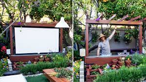 How To Build An Outdoor Theater At Home