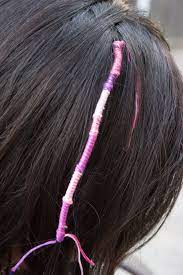 Body wraps are great for many reasons. How To Do Easy Diy Hair Wraps With Kids Pink Stripey Socks