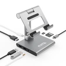 plugable 8 in 1 usb c hub for ipad with
