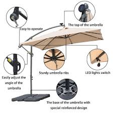 Market Cantilever Patio Umbrella