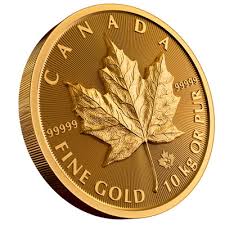 gold maple leaf coin