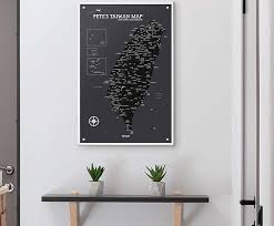 Taiwan Map Customized Magnetic Series