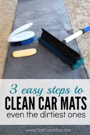 how to clean car mats the best way to