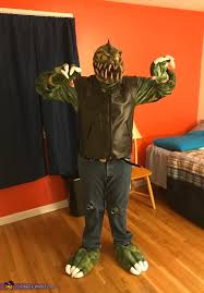 On occasion i get a creative burst, and without planning just dive into my project! Killer Croc Costume Diy Costumes Under 45