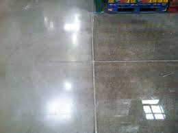 Polished Concrete Before After Concrete Dye Polished