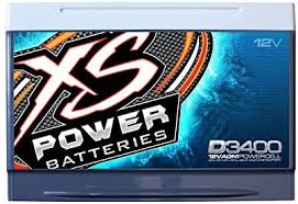 Xs Power D3400 Xs Series 12v 3 300 Amp Agm High Output Battery With M6 Terminal Bolt
