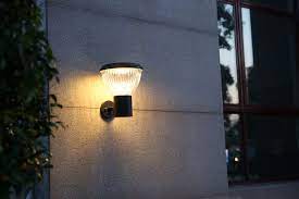 4w solar led wall light