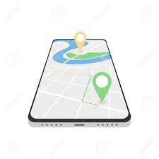 Map or draw a route using our google maps pedometer to measure the distance of a run, walk or cycle. Gps Navigator City Map Application In Your Phone Track Your Stock Photo Picture And Royalty Free Image Image 135185119