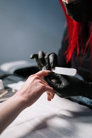 nail file polish beauty services