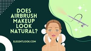 does airbrush makeup look natural than