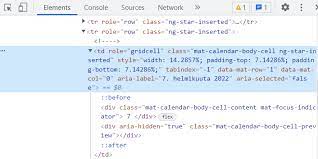 browser library and calendar function