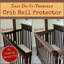 crib rail cover easy idea with no