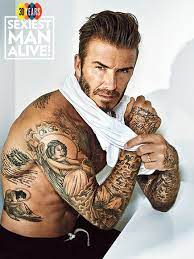 What are the hallmarks of david beckham tattoos? Pin On Eye Candy
