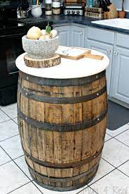 Whiskey Barrel Table Mom 4 Real