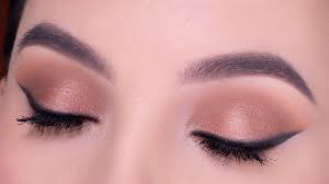 soft cly brown eye makeup tutorial