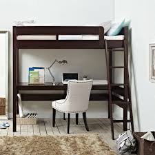Note how table legs are attached to one end of the desk, while cube shelving adds support to the opposite end and middle. 22 Clever Small Bedroom Organization Ideas