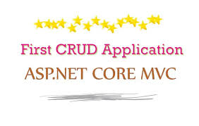 first crud application in asp net core