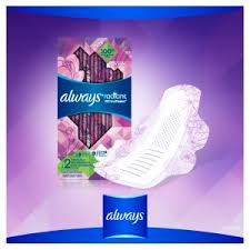 Always Radiant Size 2 Heavy Flow Pads Light Clean Scent