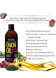 I like to keep it overnight, but if you do not like to sleep with oily head, then at least an hour is good amount do you use black seed oil for hair growth? Get Onion Hair Growth Oil With Black Seed Oil Castor Oil Argan Oil At 359 Lbb Shop