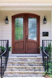 Solid Wood Entry Doors Glass Front Door