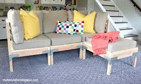how to diy a sectional sofa building