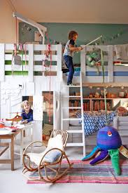 Kinder hutten hochbett in weiss lackiert 121 cm hoch pedro. 9 Kreative Hochbetten Fur Kinder Spass Bis Unter Die Decke